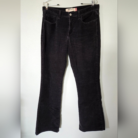 Levi's Black Corduroy 515 Bootcut Jeans Size 10M - Picture 1 of 5